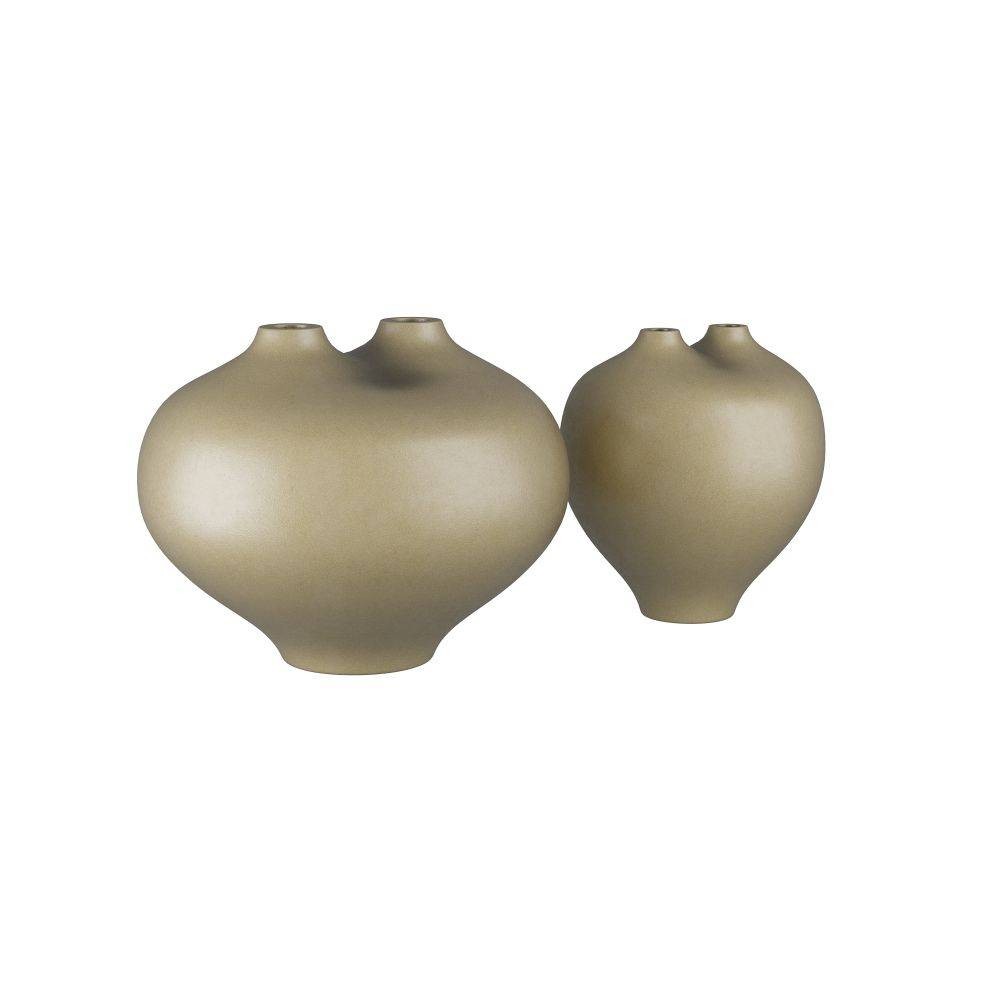 Yelis Sculptures, Set of 2 in Olive