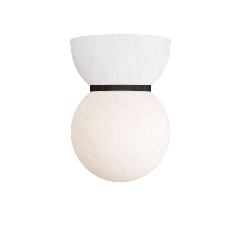 Bryn Flush Mount in Matte Swirl