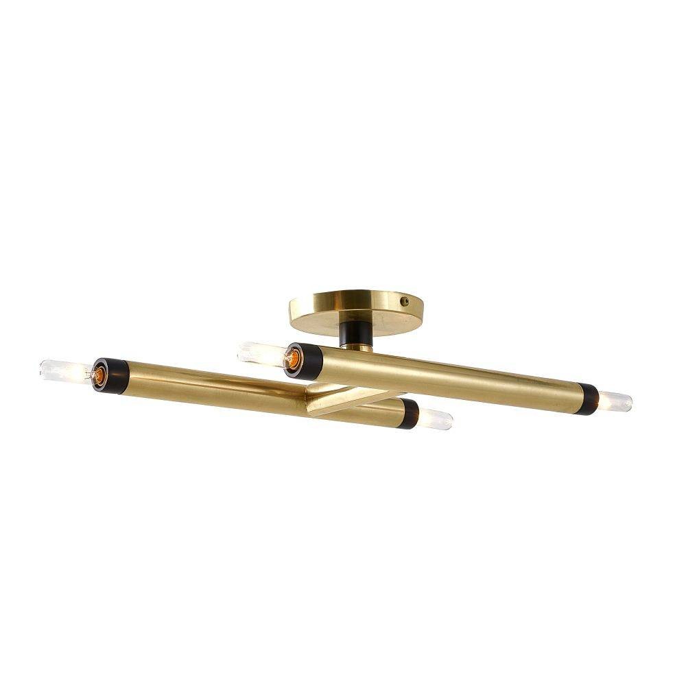 Ballard Flush Mount in Antique Brass