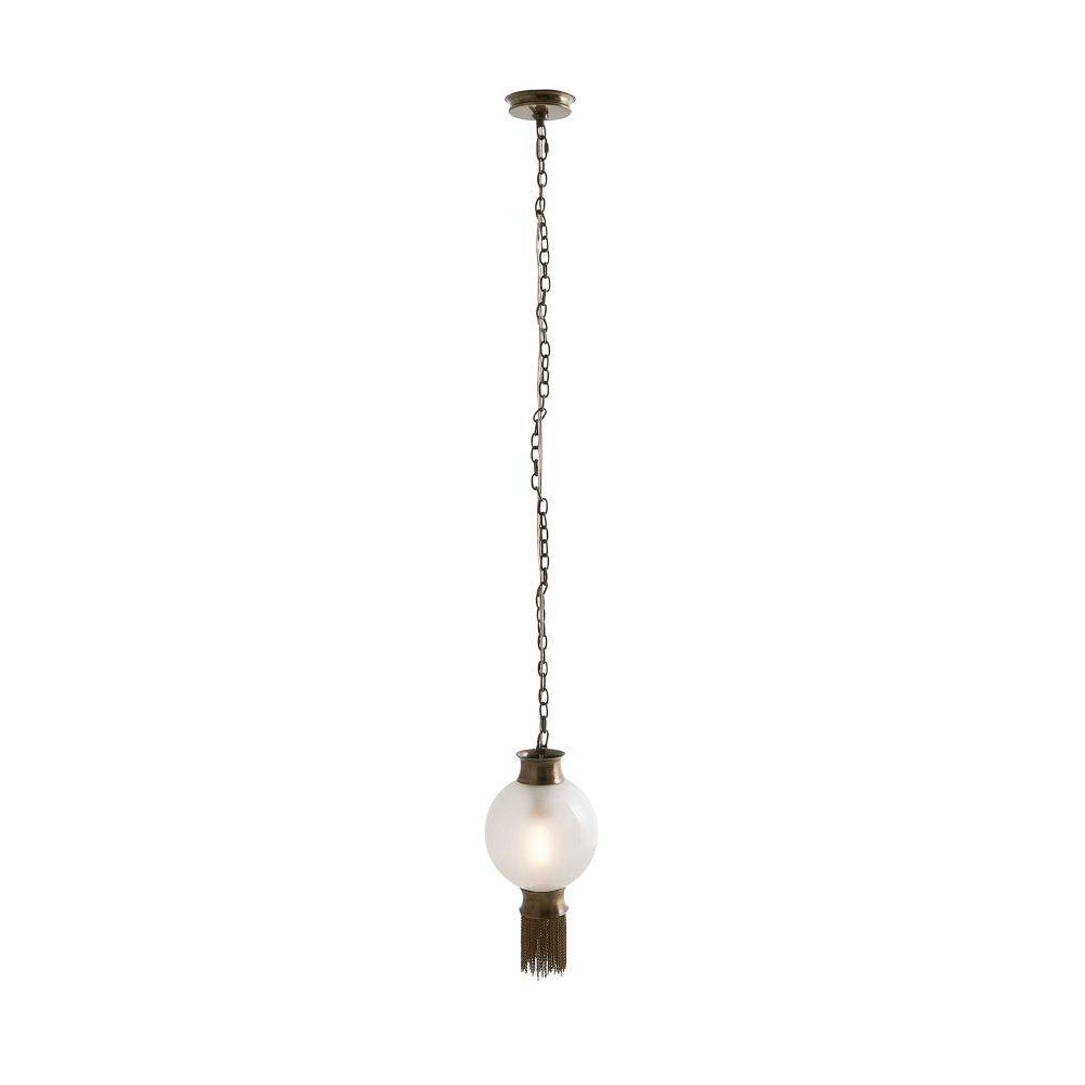 Boswell Pendant in Antique Brass