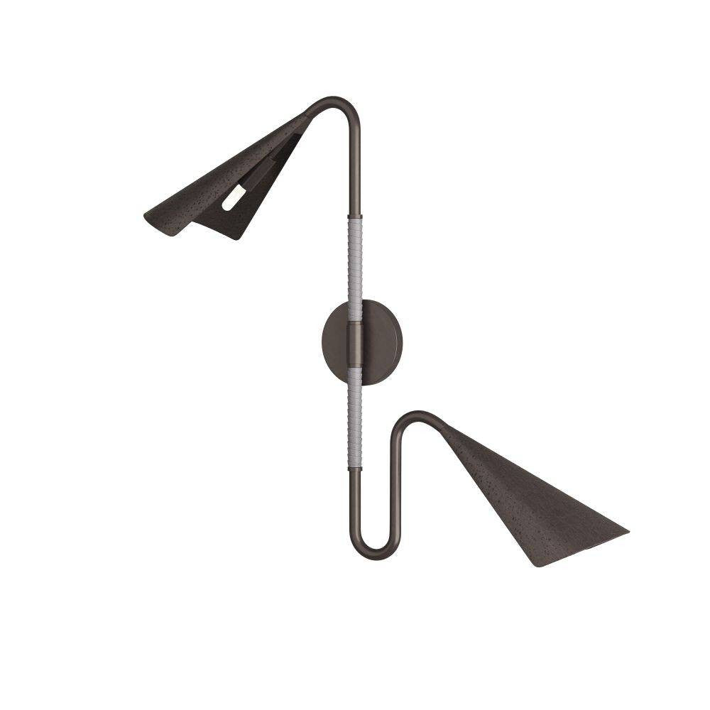 Applique murale Amerson en bronze anglais