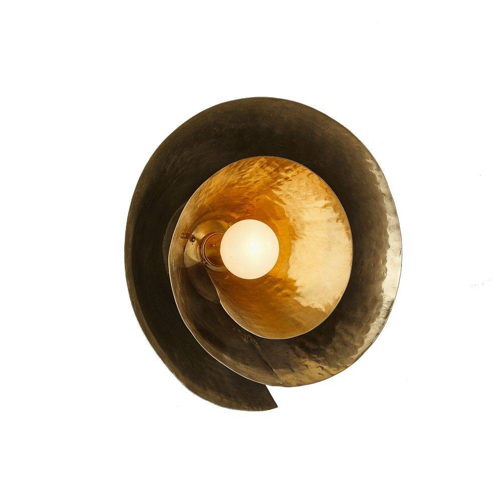 Arden Wall Sconce/Ceiling Mount in Vintage Brass