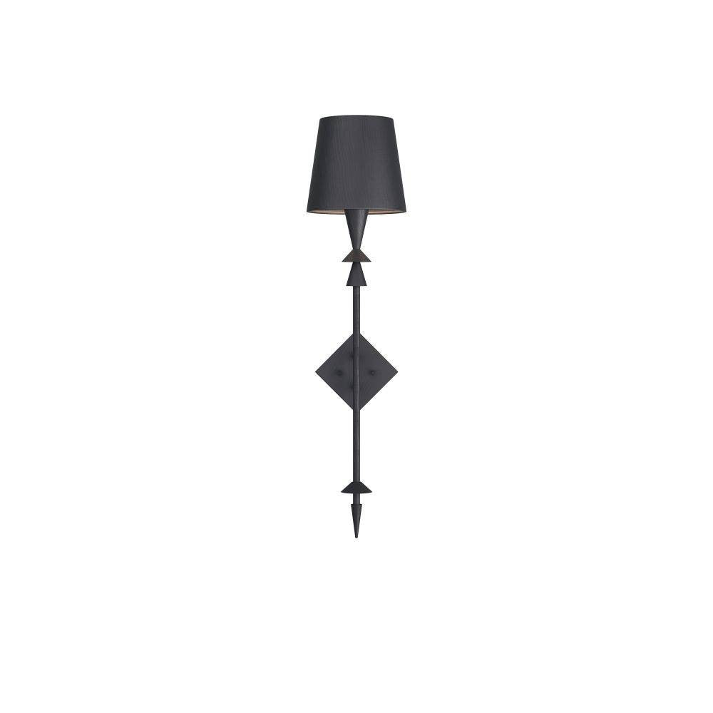 Applique murale Anton noire