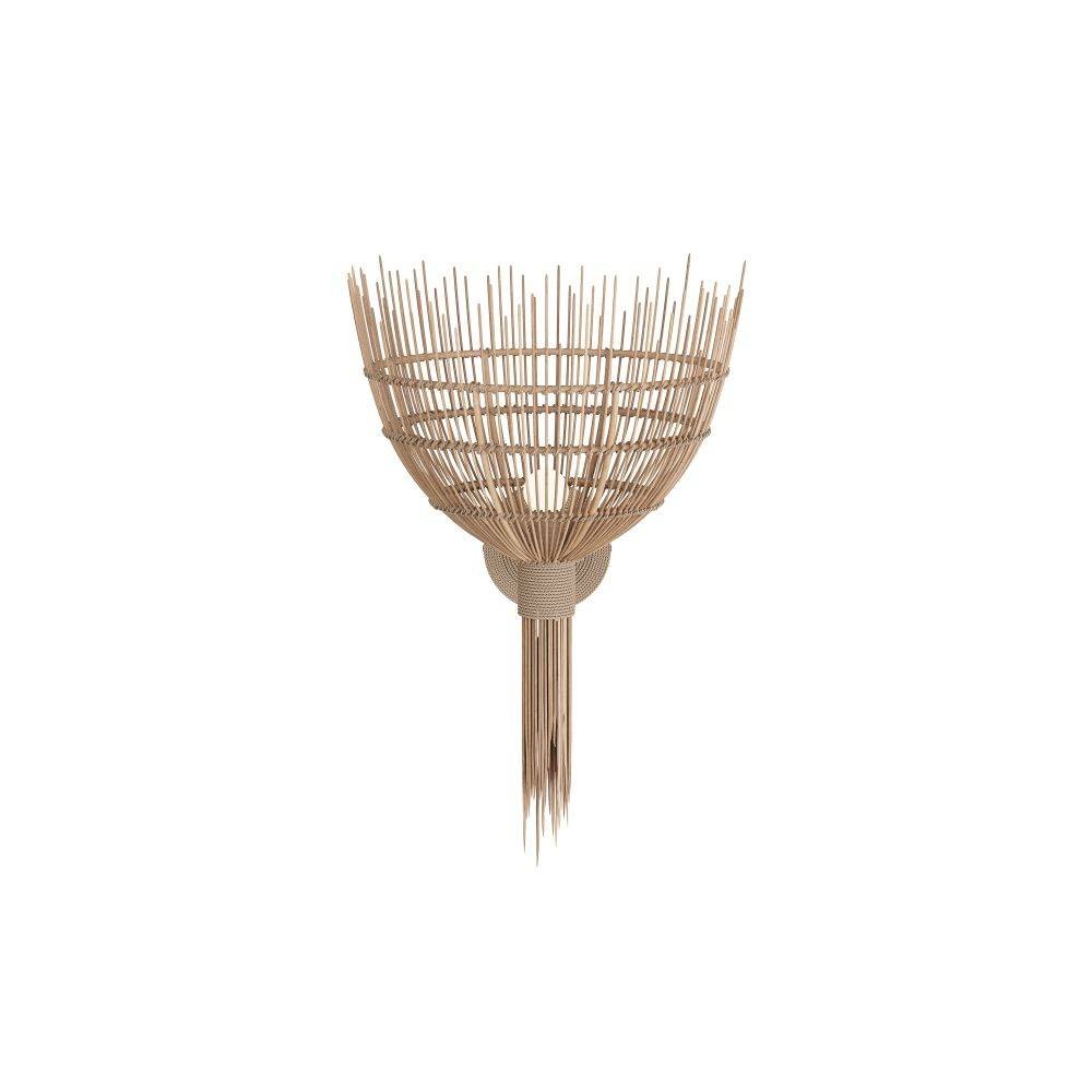 Applique murale Abitha en coco naturel Midrib