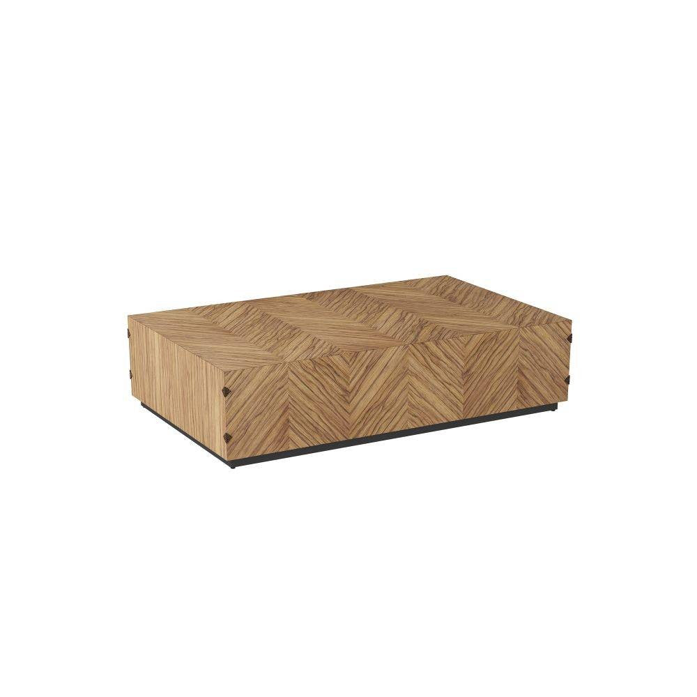 Zuki Cocktail Table in Bronze
