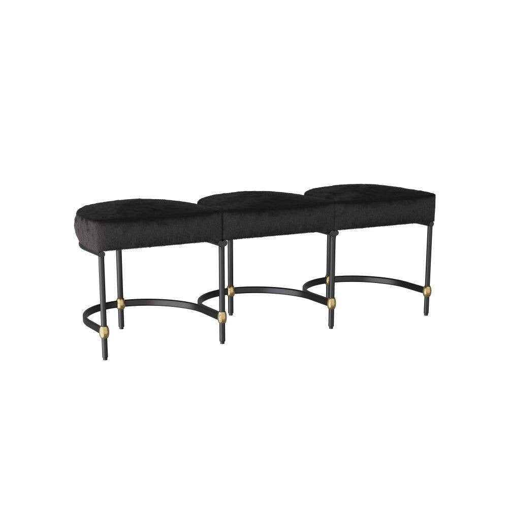 Blaire Bench in Blackened Bronze