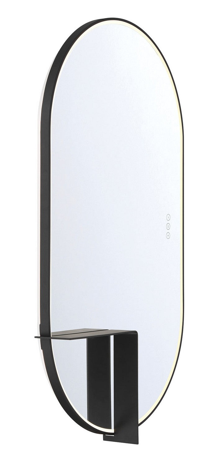 LINDEN -MR-24INX42IN-BK-LED in Black