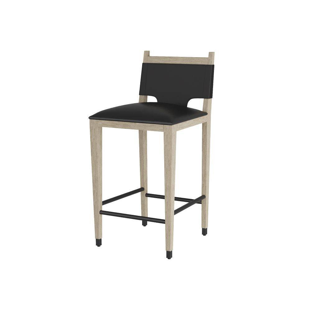 Tabouret de bar en bardane