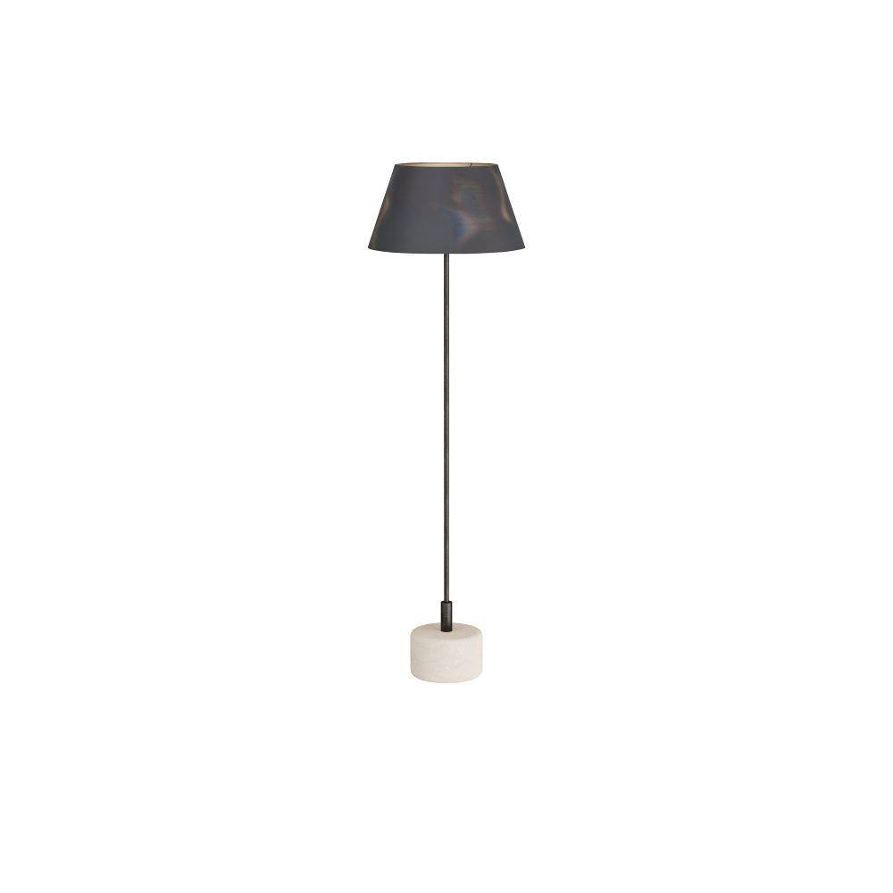Xena Floor Lamp in Burnt Iron, Iron
