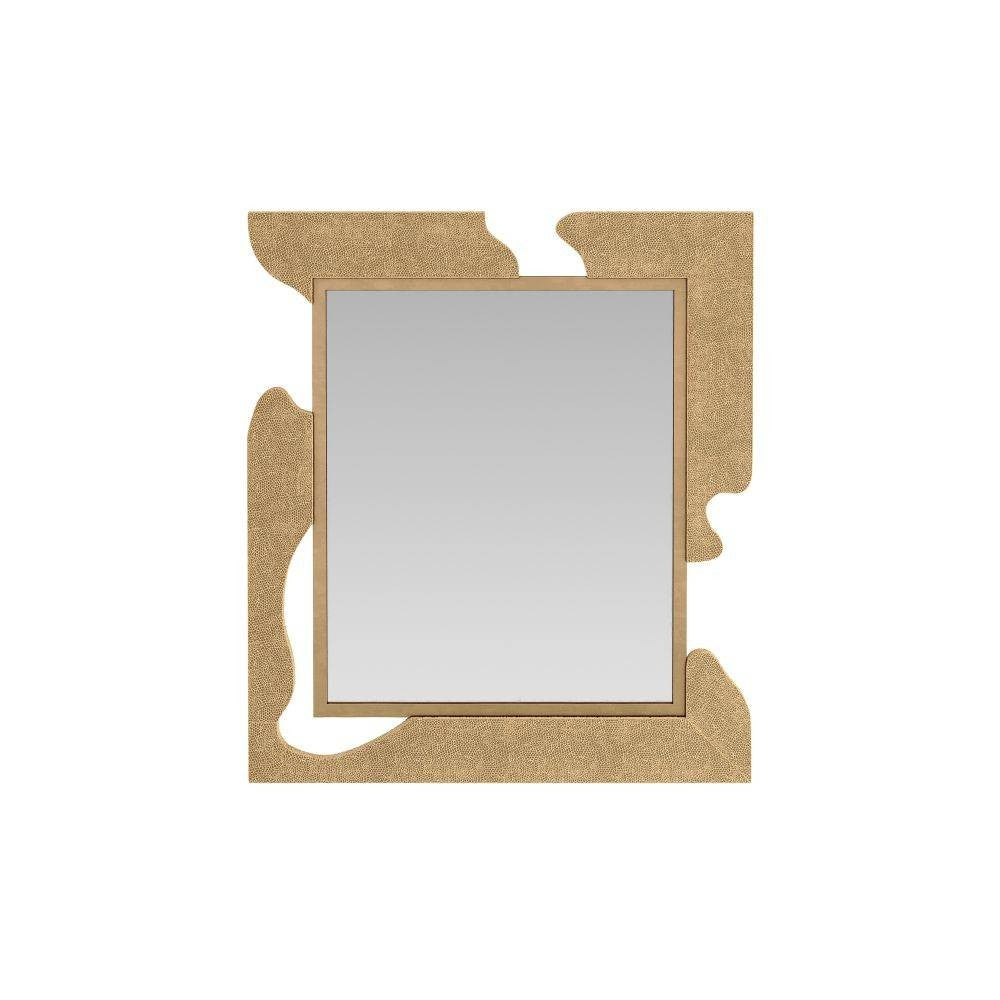 Zayden Mirror in Antique Brass