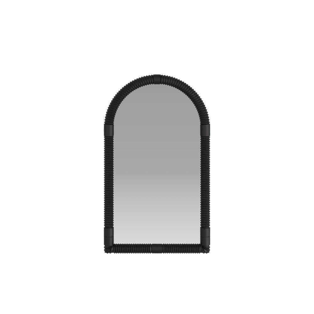 Abruzzo Mirror in Ebony, Mango Wood