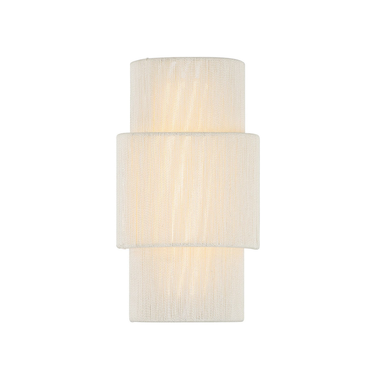 Balthazar LED Wall Sconce in Natural Abaca