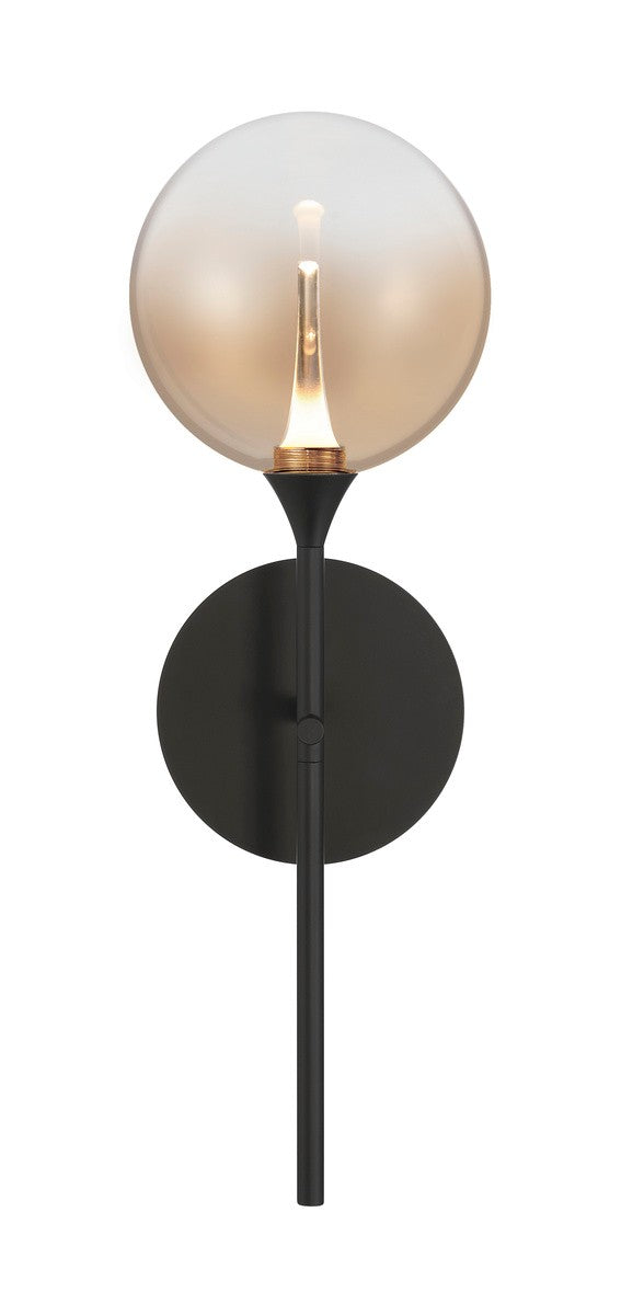 Iissa LED Wall Sconce in Matte Black