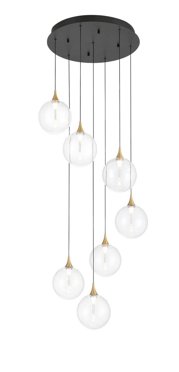 IISSA -CHD-7LT-21IN-GD-CL in Gold