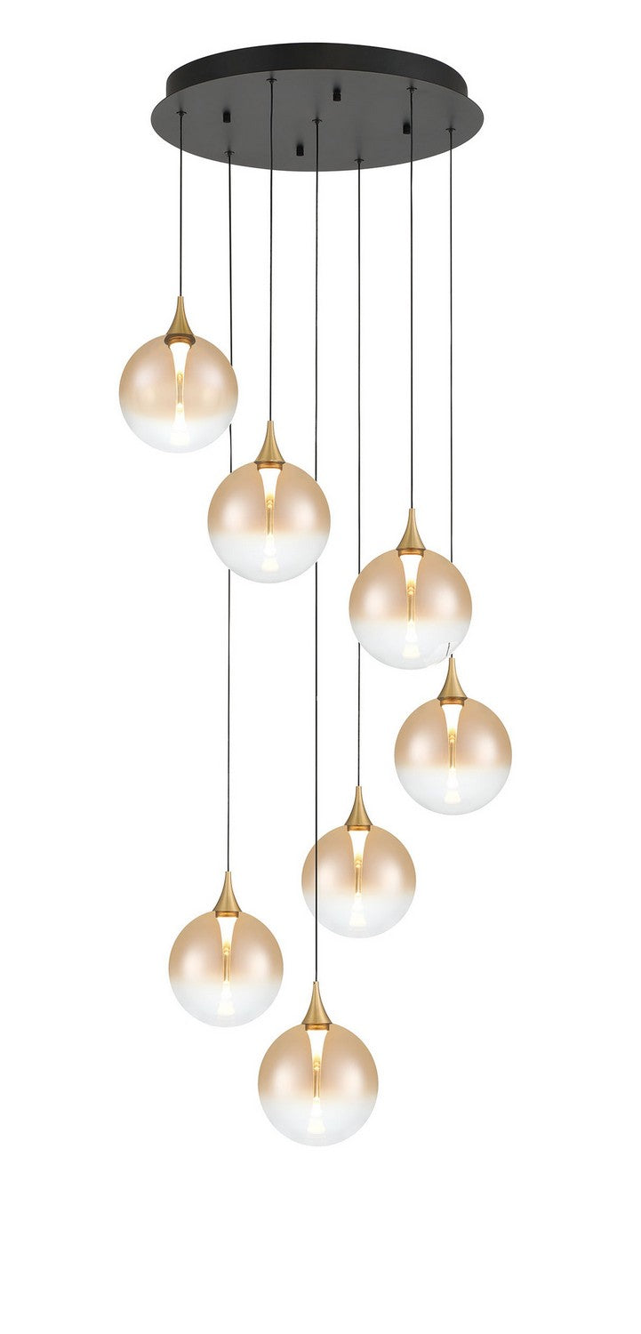 IISSA -CHD-7LT-21IN-GD-AM in Gold