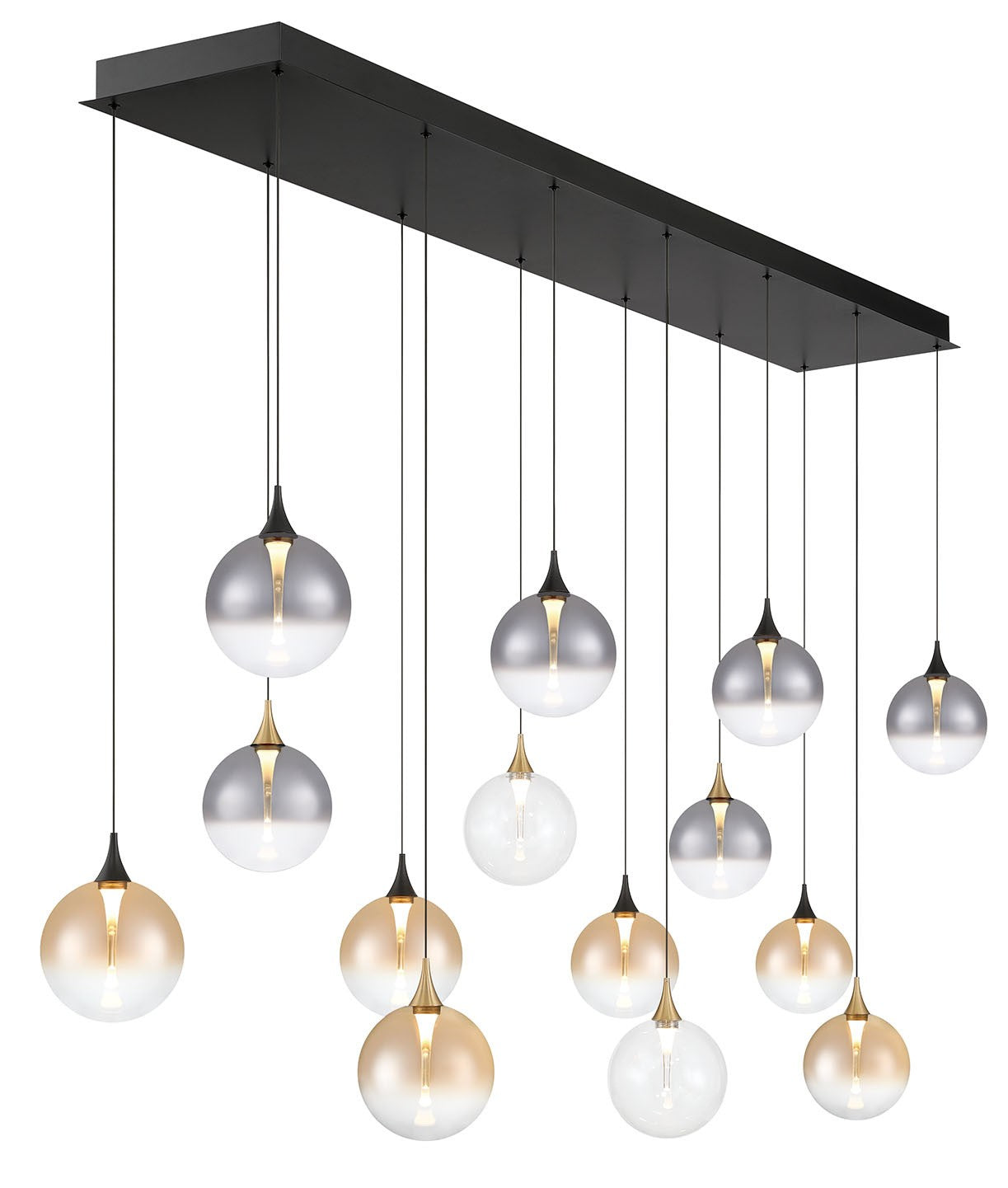 IISSA -CHD-14LT-72IN-GBM-MX in Gold-Black