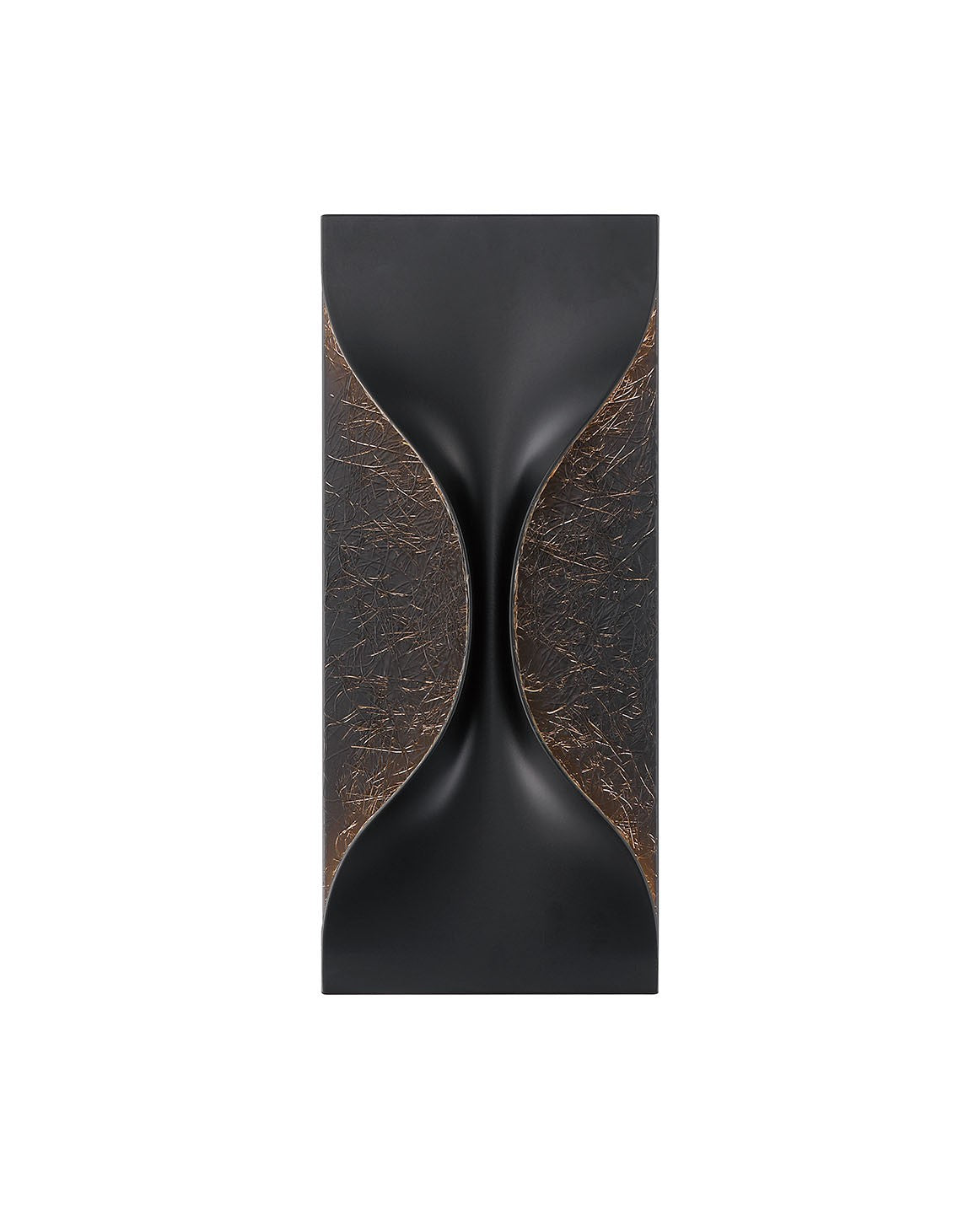 Shayla LED Wall Sconce in Sysal Gold Black Mix