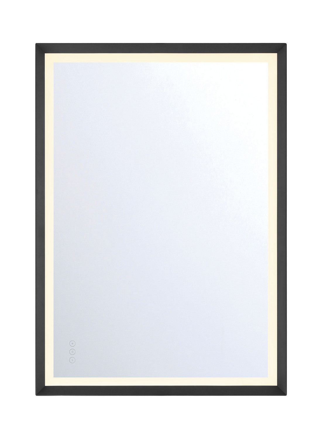 Artell LED Mirror in Brushed Black