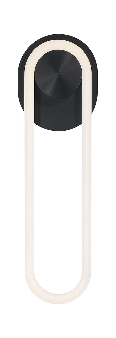 Swing LED Wall Sconce in Matte Black
