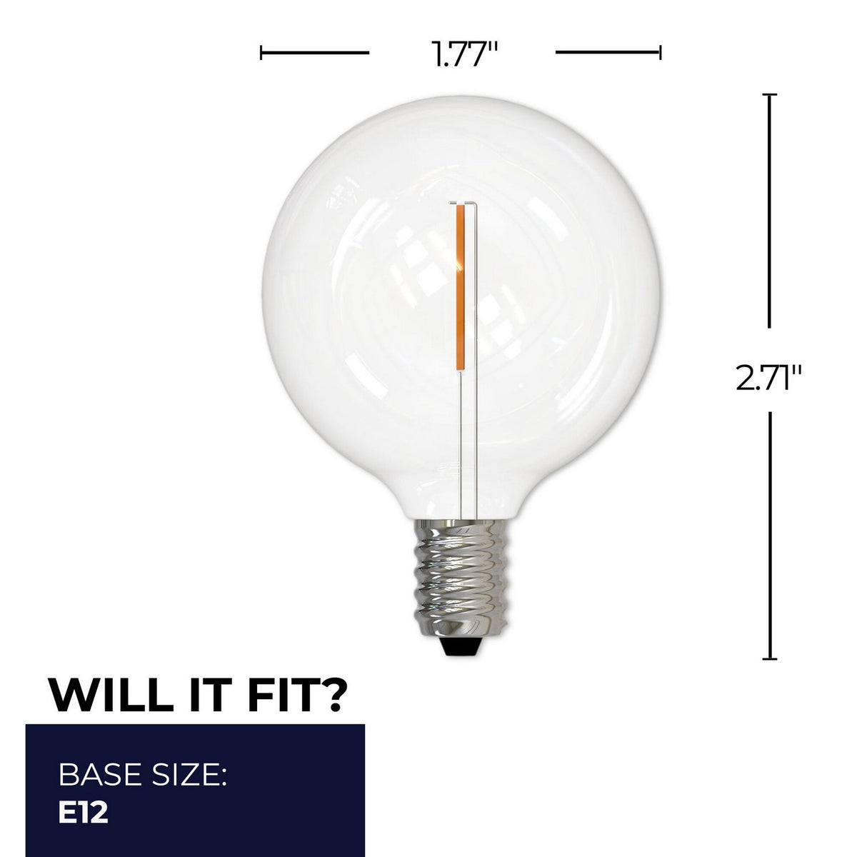 Filaments: Light Bulb in Clear