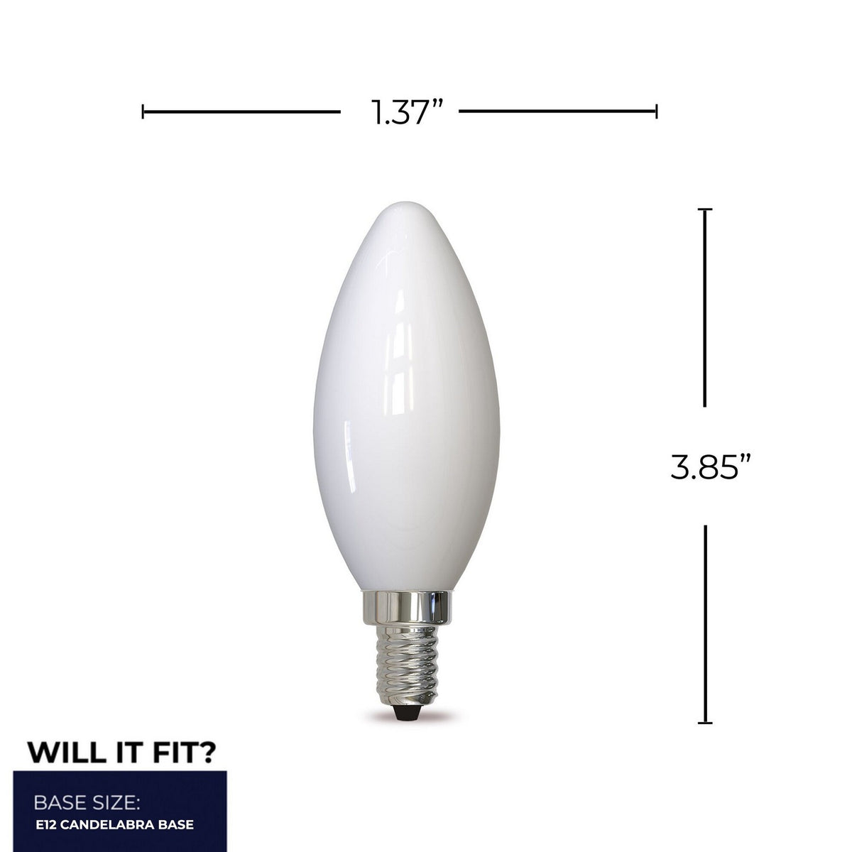 Preferred Light Bulb in Milky