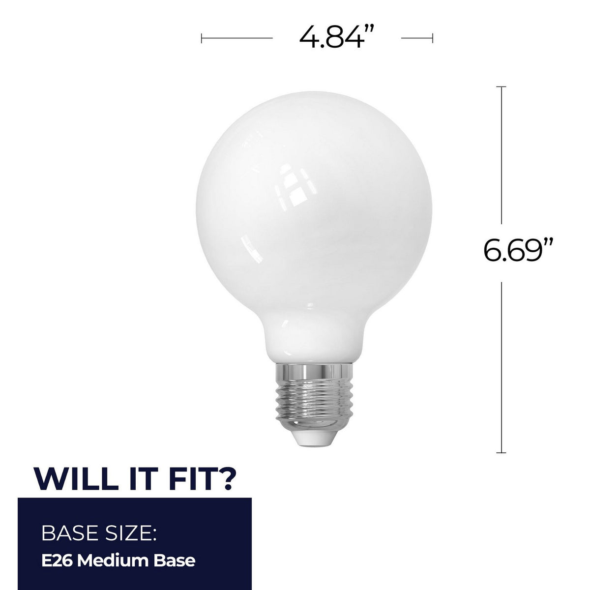 Preferred Light Bulb in Milky