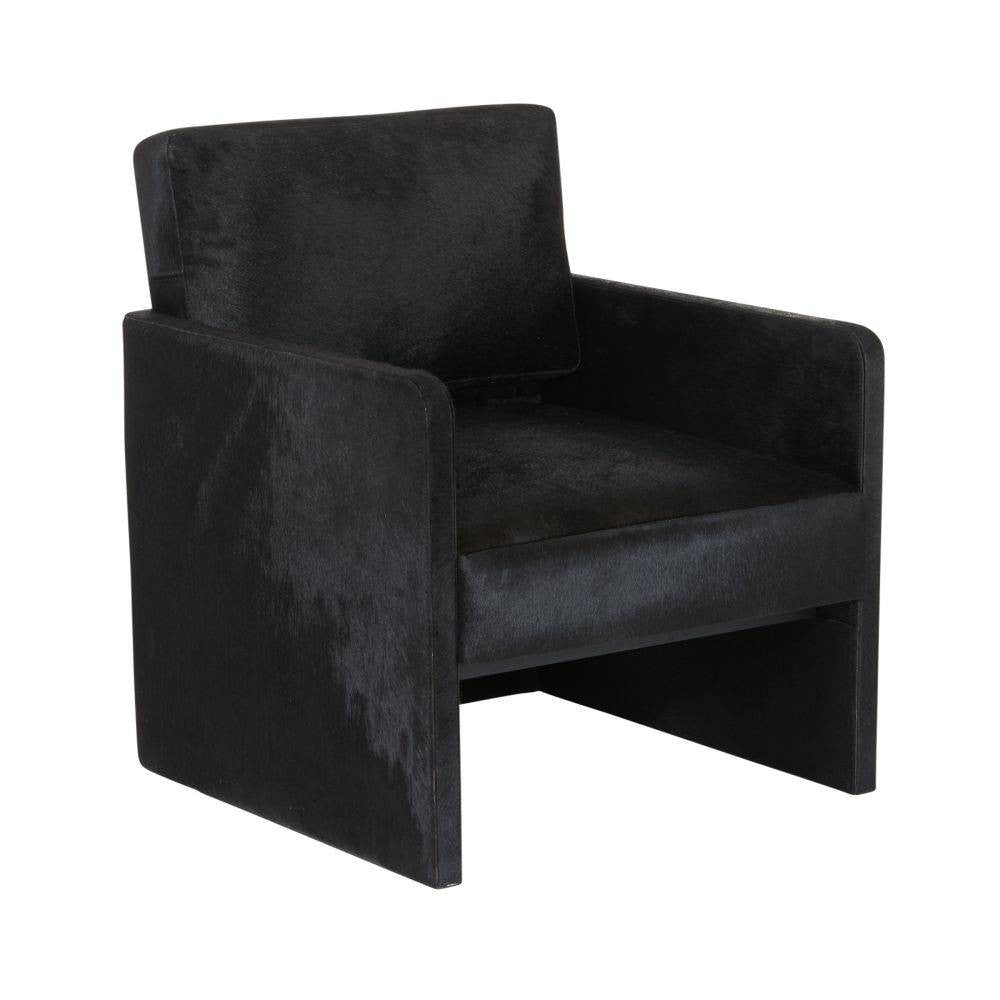 Devine Lounge Chair in Black