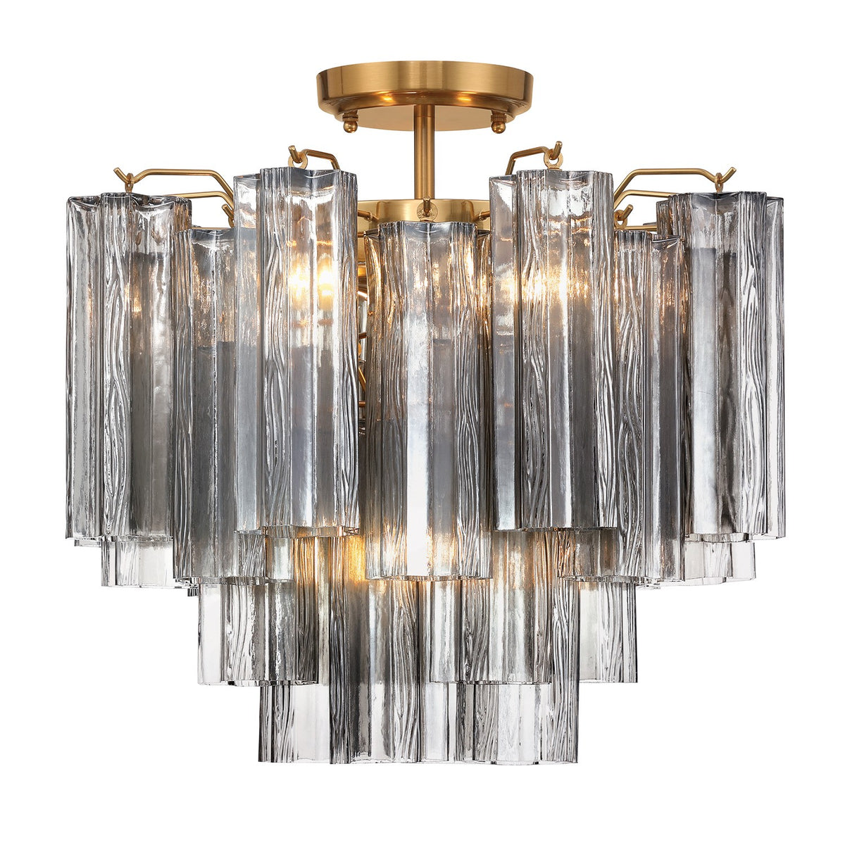 Addis Four Light Semi Flush Mount