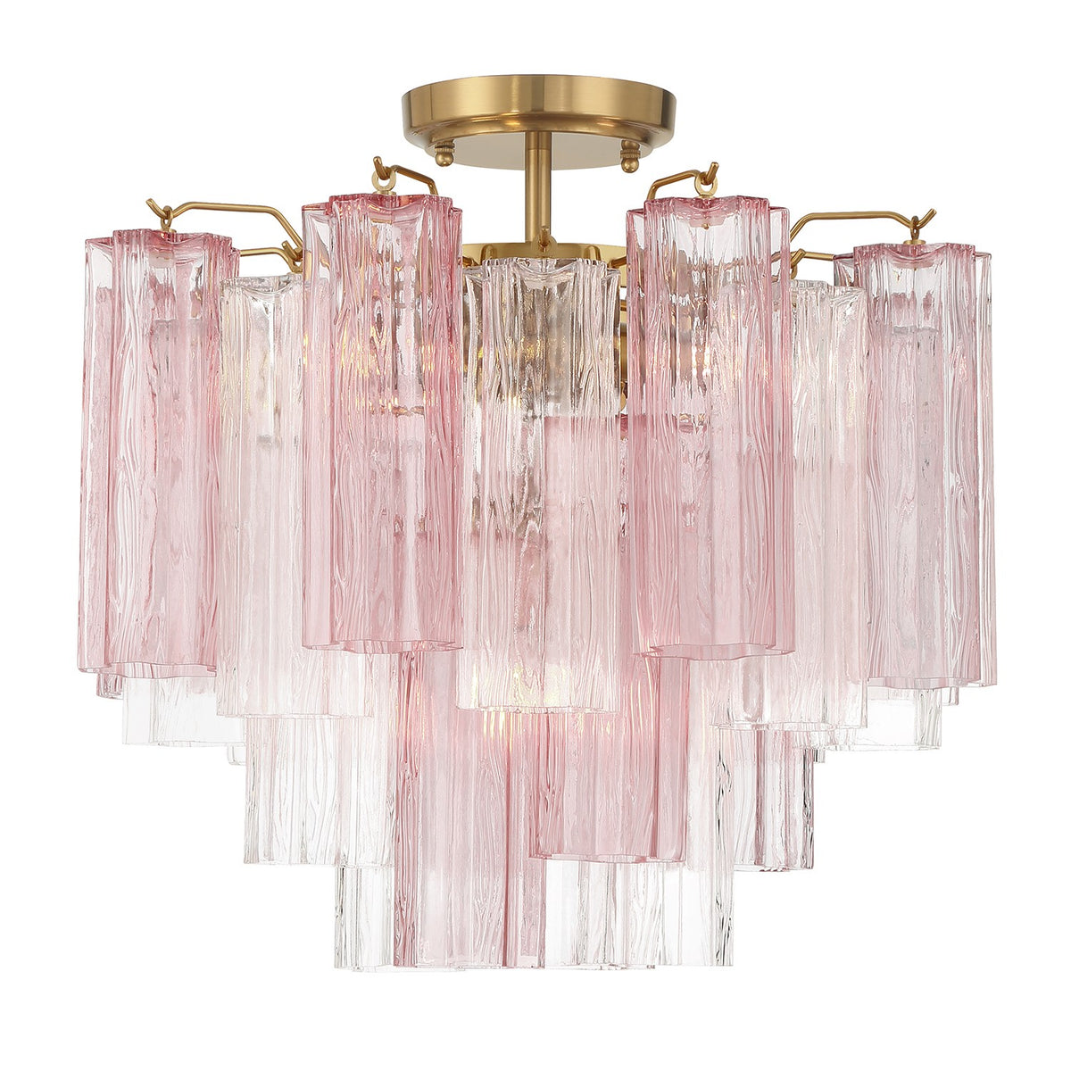 Addis Four Light Semi Flush Mount