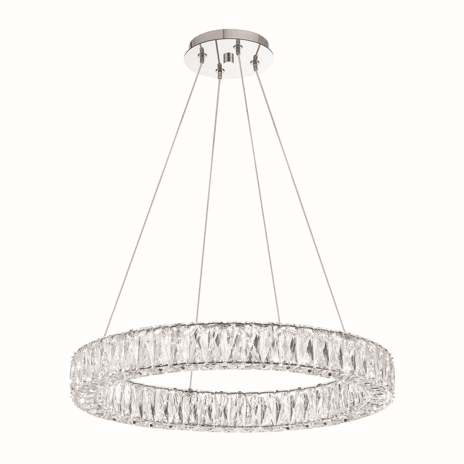 Kinsley LED Pendant in Polished Chrome