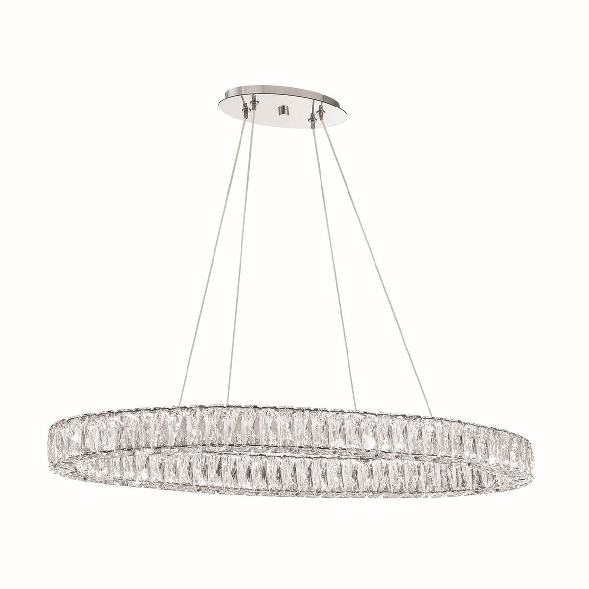 Kinsley LED Chandelier in Polished Chrome