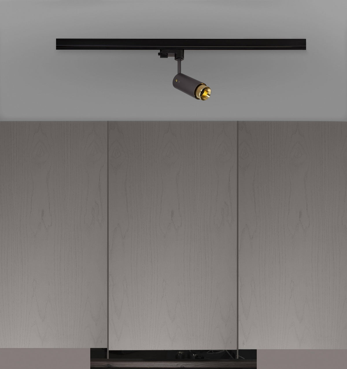 LED Spotlight in Brass