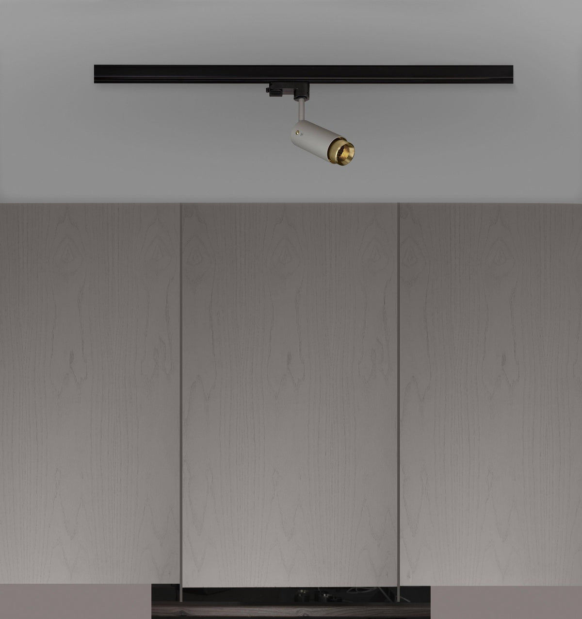LED Spotlight in Brass