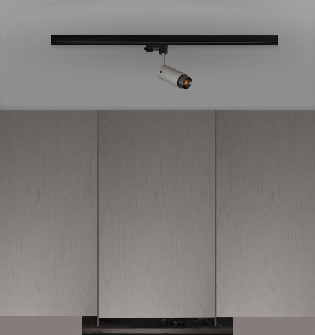 LED Spotlight in Gun Metal
