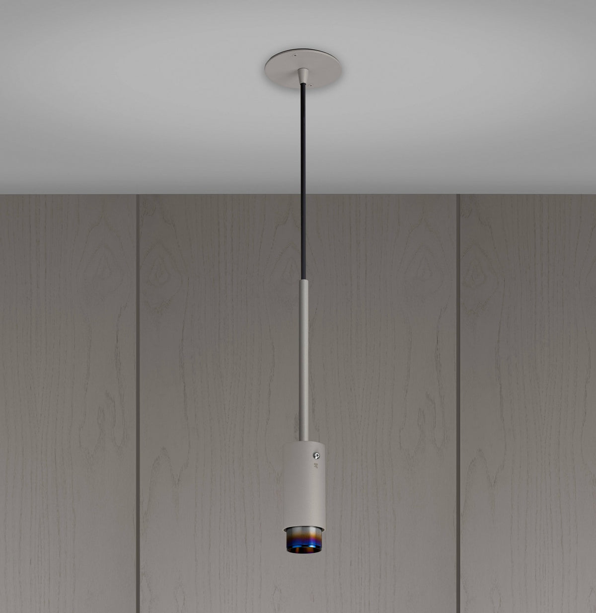 LED Spotlight in Burnt Steel