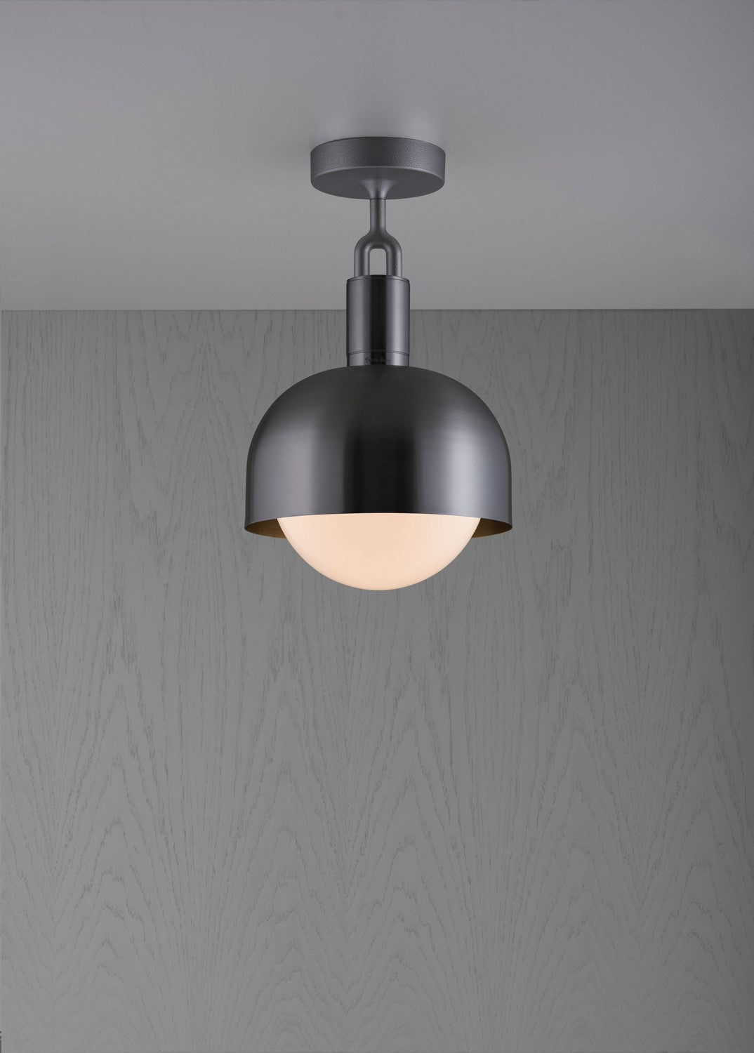 LED Linear Ceiling Mount in Gun Metal