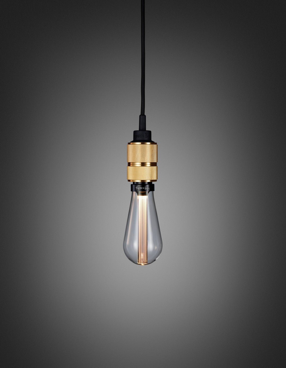 LED Pendant in Brass