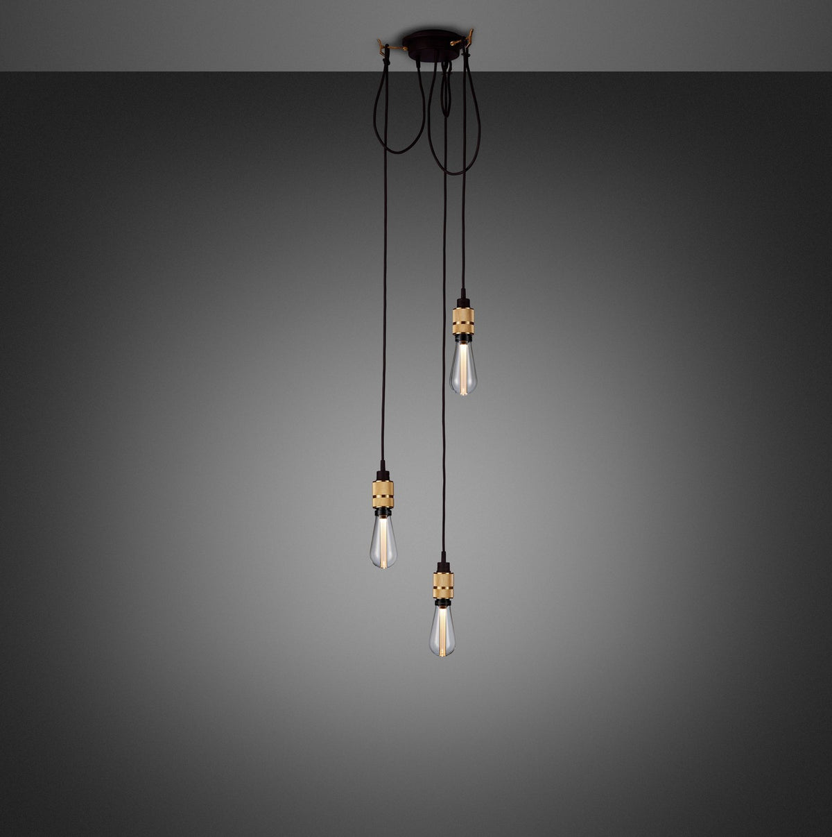 LED Pendant in Brass