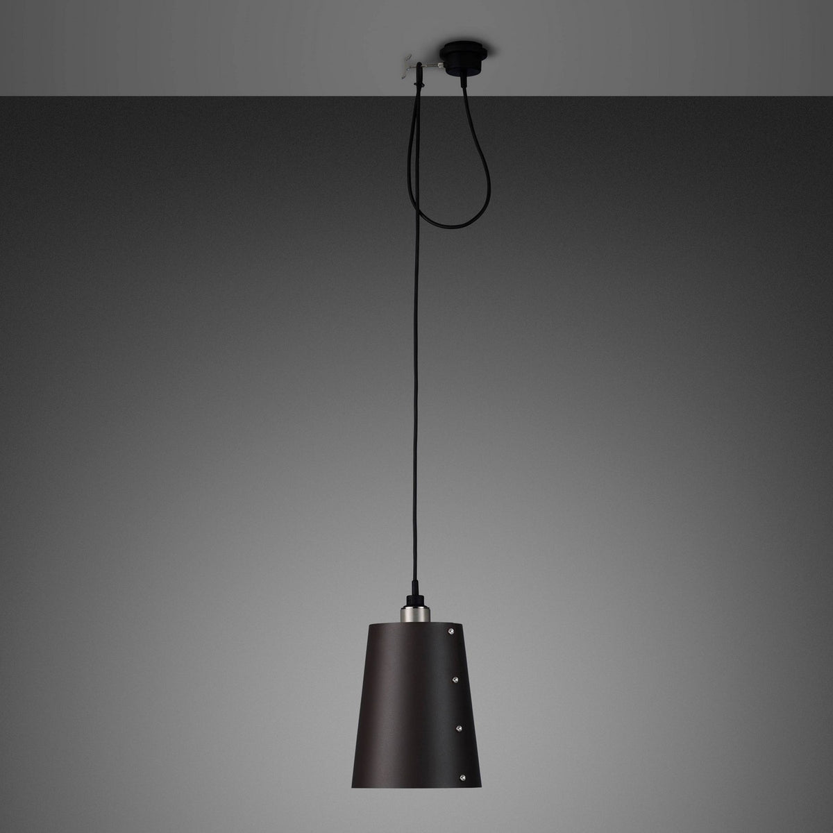 LED Pendant in Steel