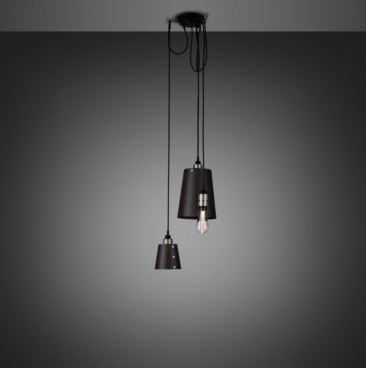 LED Pendant in Steel