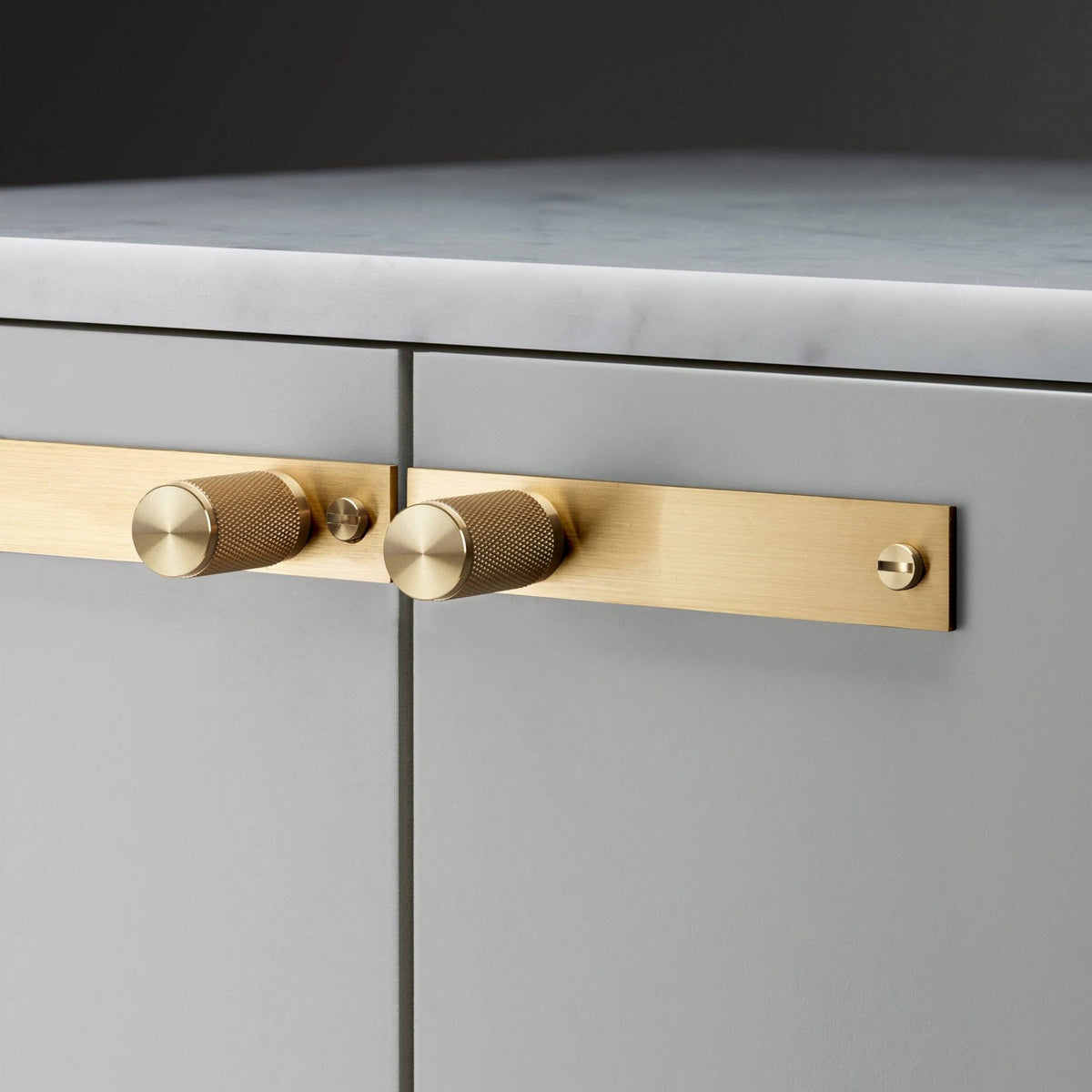 Furniture Knob in Brass