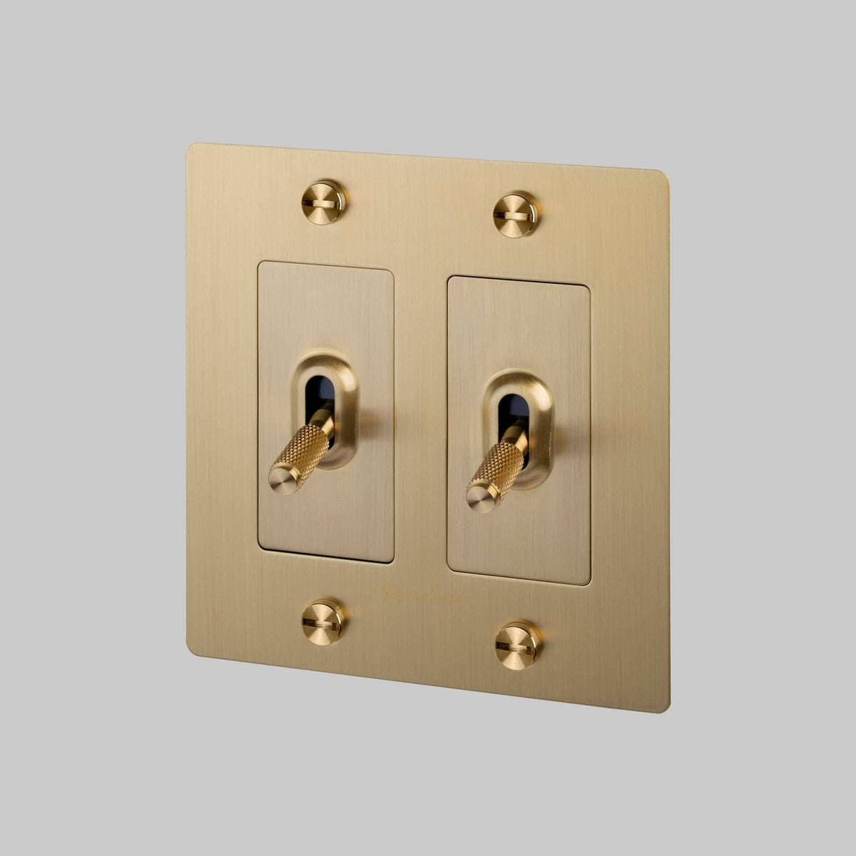 Toggle Switch in Brass