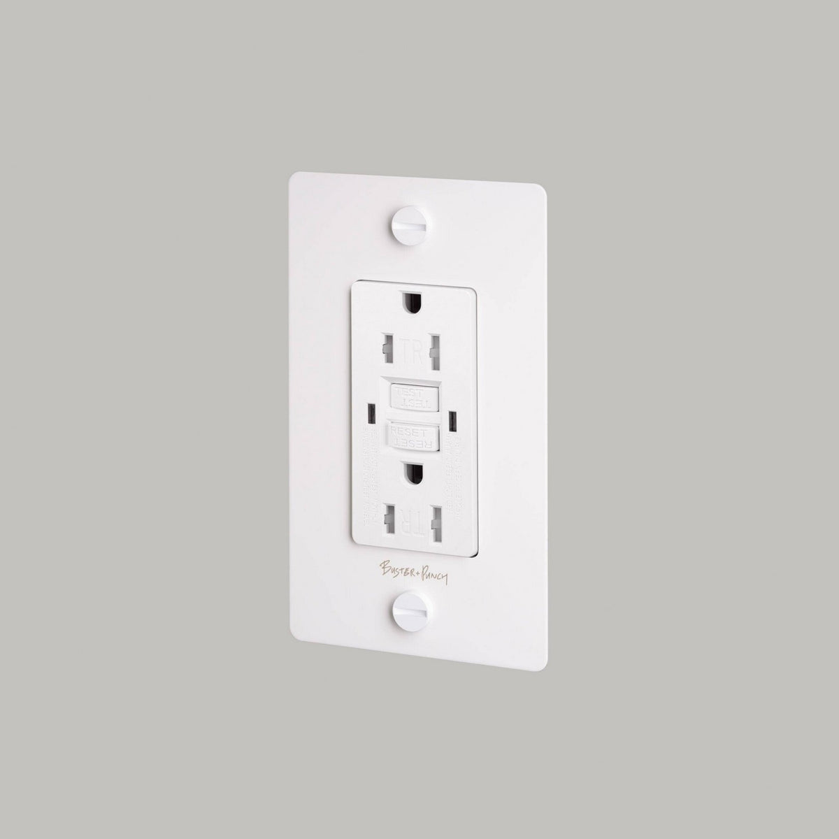 Duplex Outlet in White
