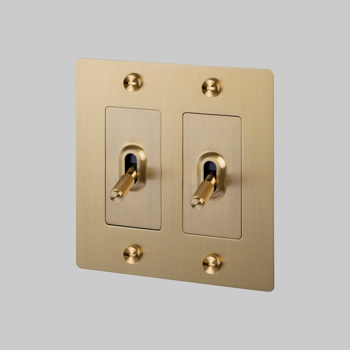 Toggle Switch in Brass