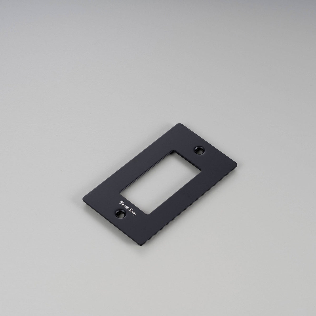 Wall Plate in Black