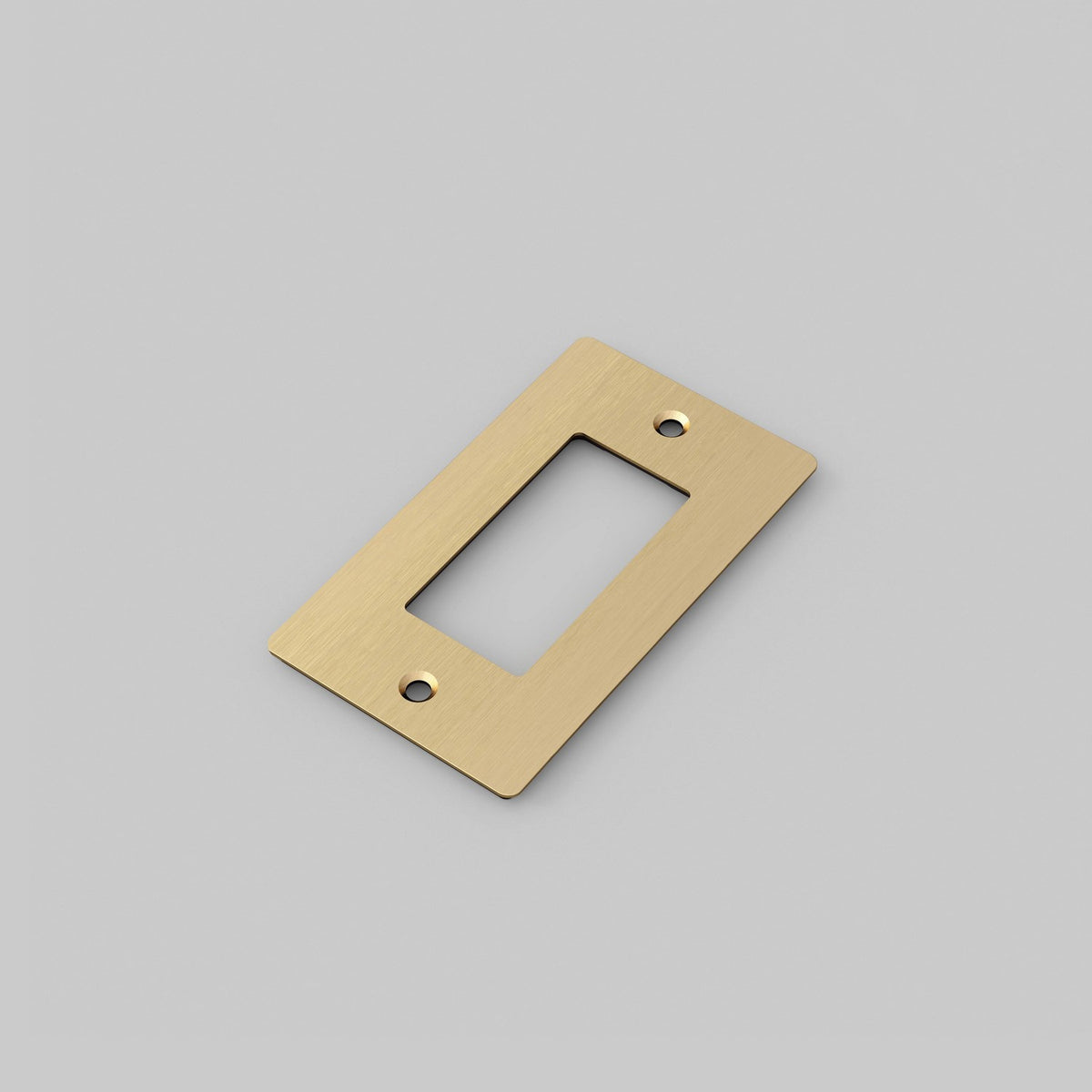 Wall Plate in Brass