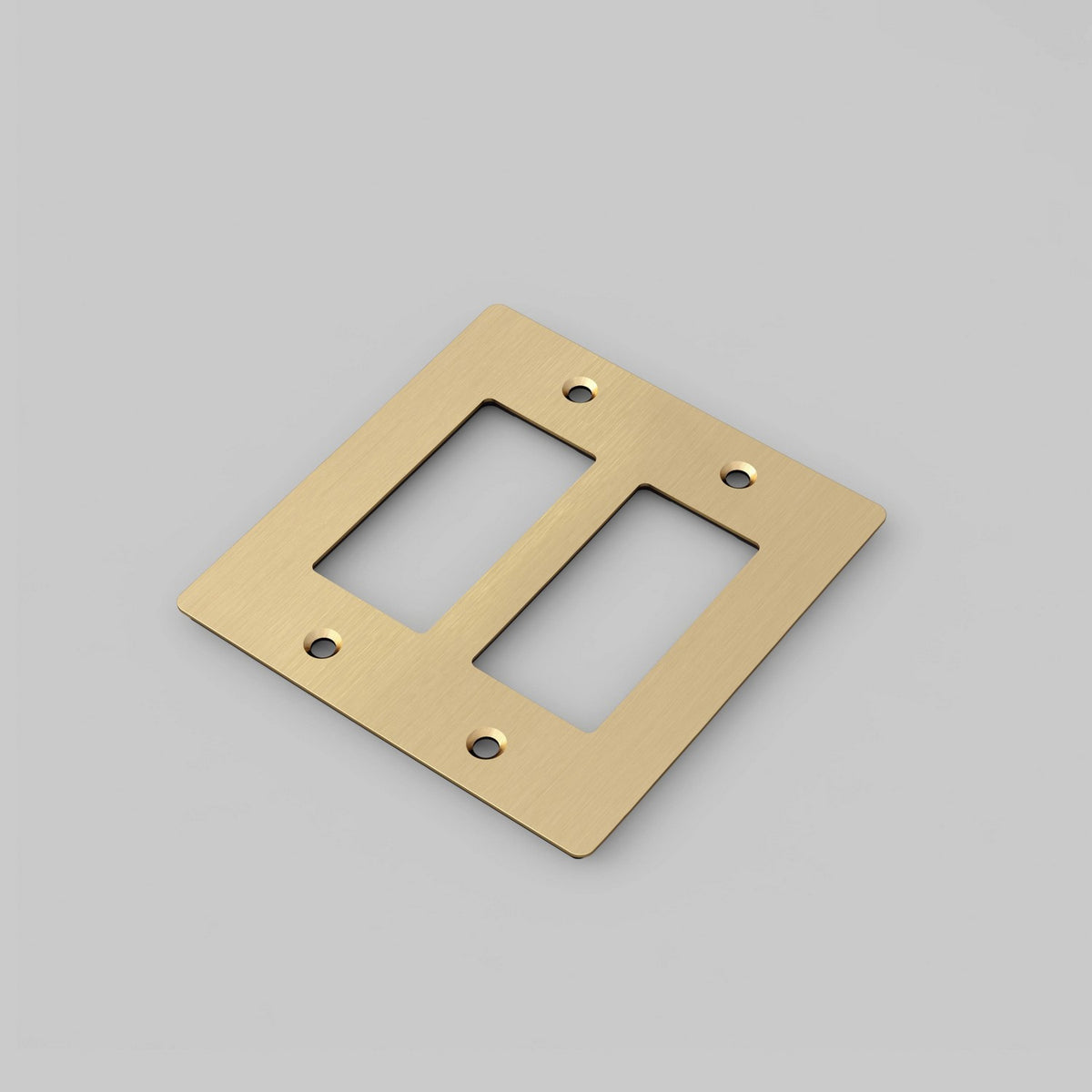 Wall Plate in Brass