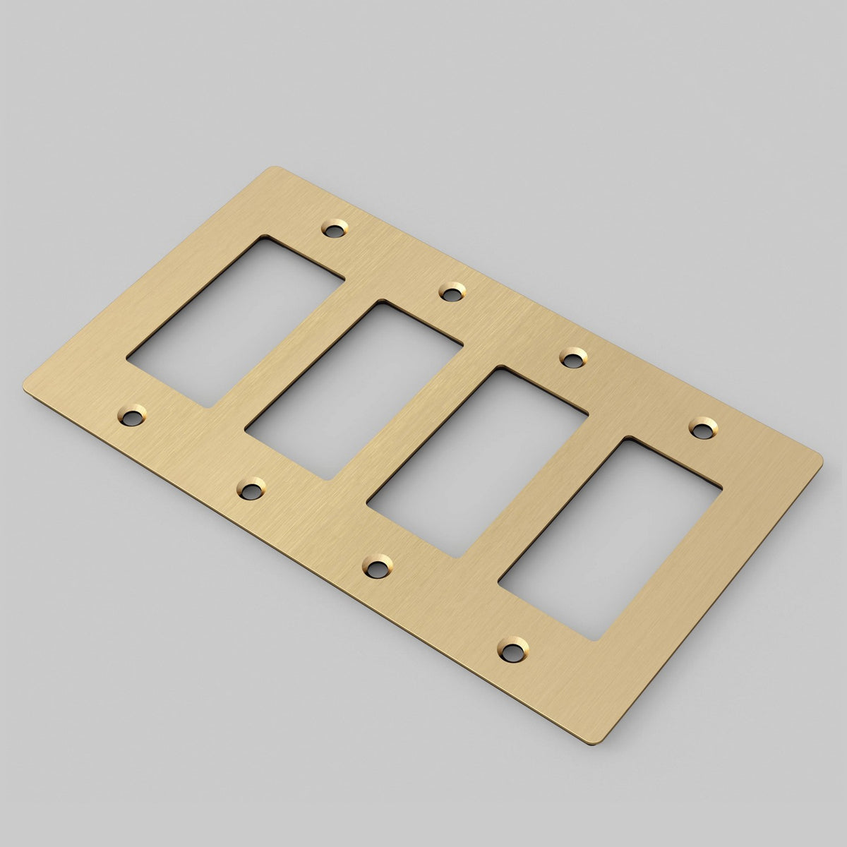 Wall Plate in Brass