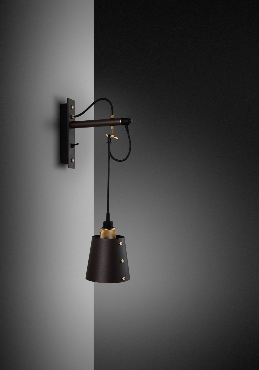 LED Wall Sconce in Brass