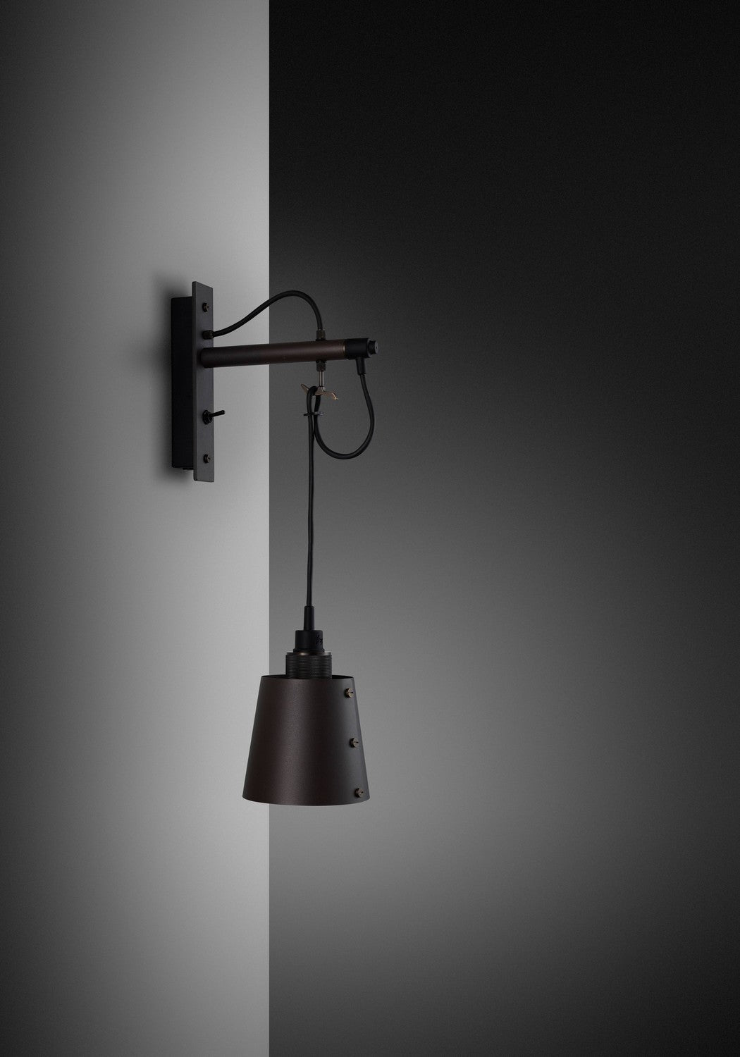 LED Wall Sconce in Smoked Bronze